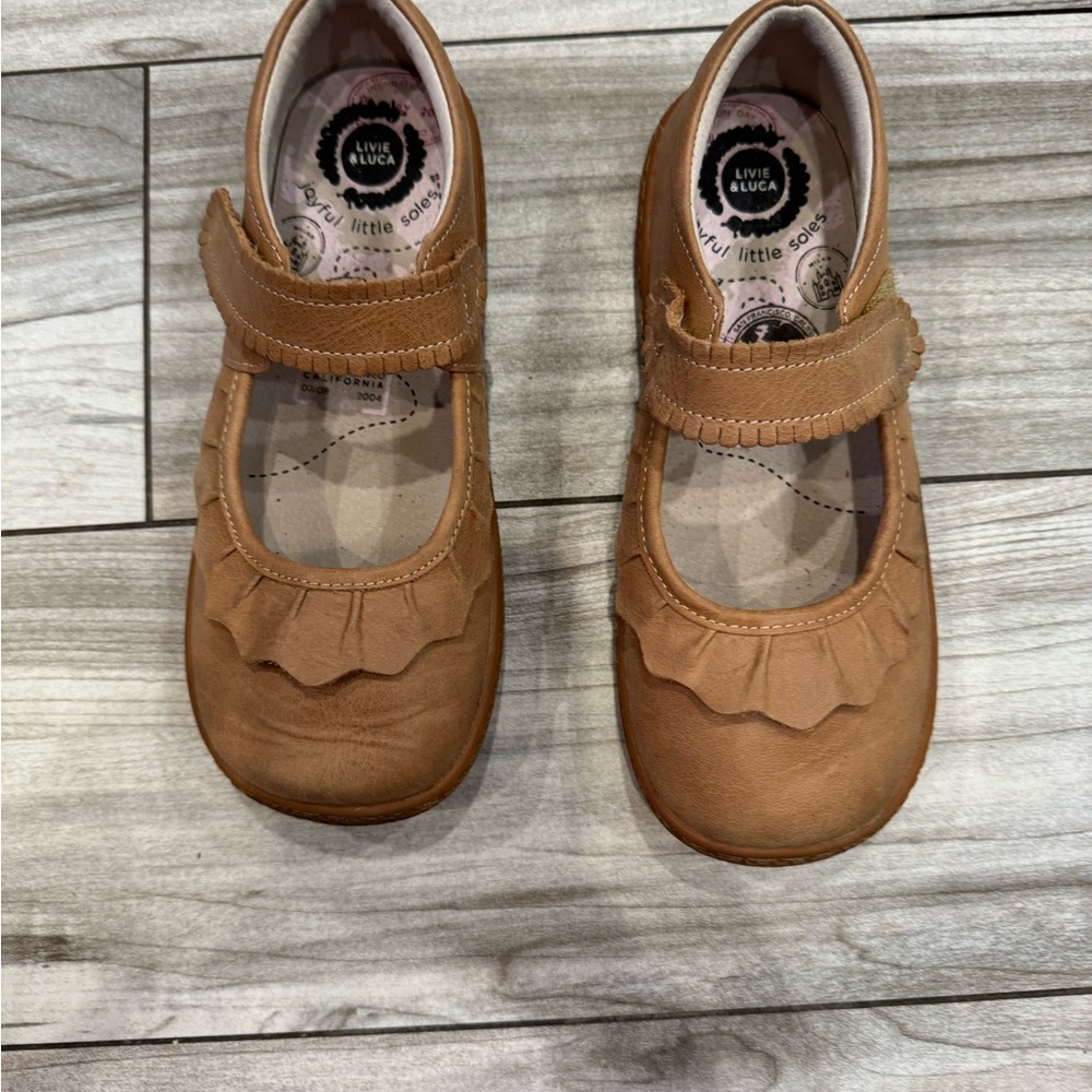 Livie & Luca Tan Mary Jane Dress Shoes